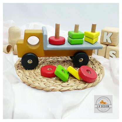 Wooden Toy Truck