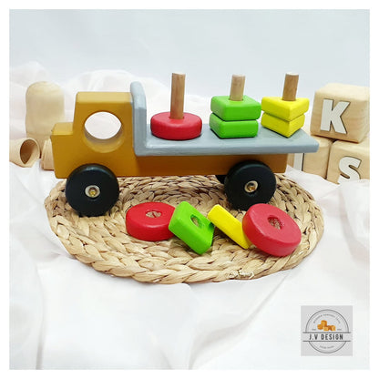 Wooden Toy Truck
